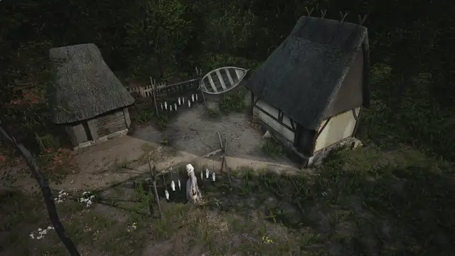 Fisherman's hut in Manor Lords